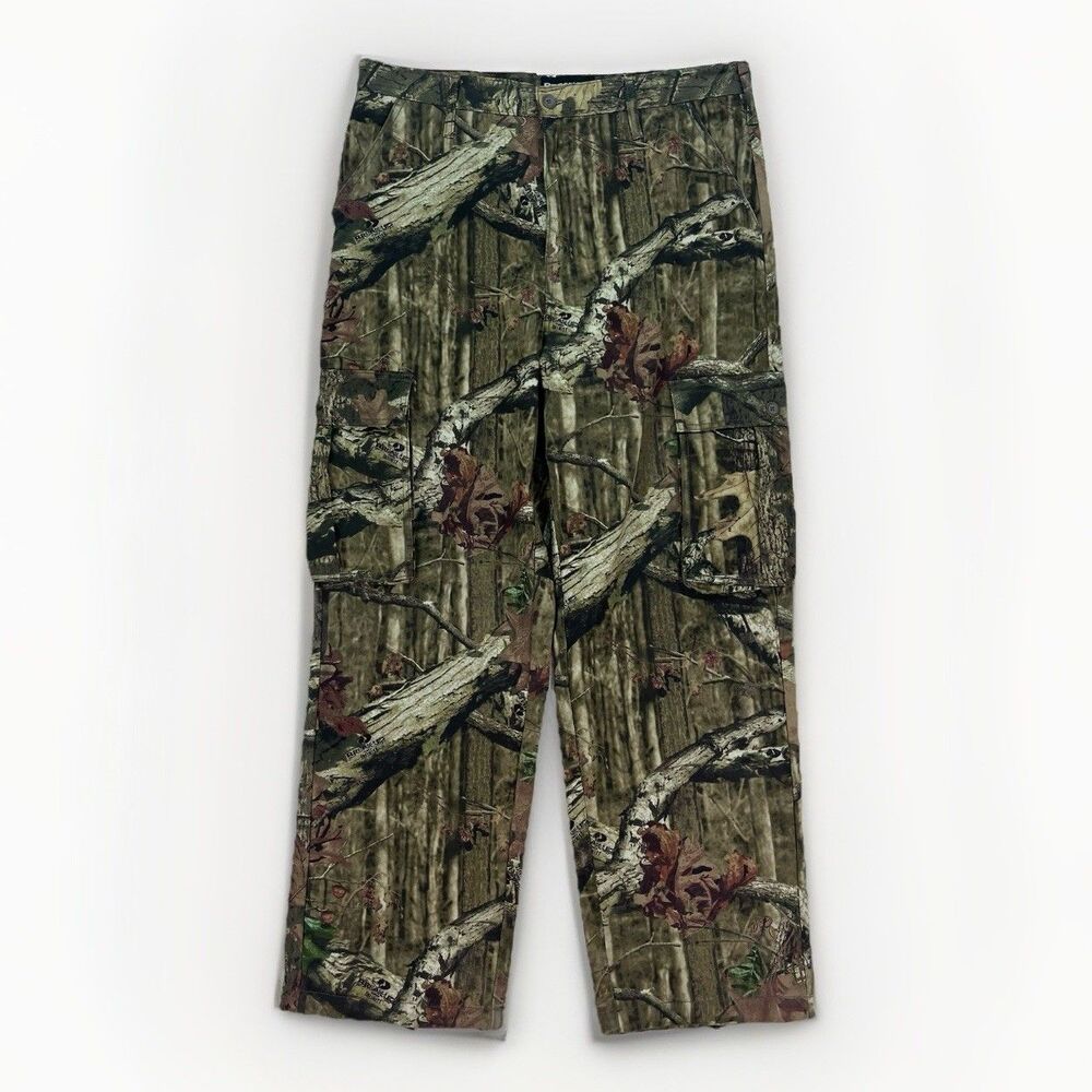 Mossy Oak Break Up Infinity Pants Mens Large 36-38 Cargo Hunting Fishing